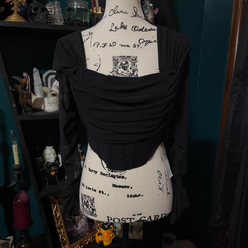 Goth Corset Top